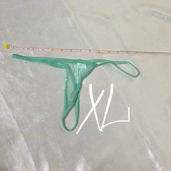 NEW Womens Sexy top intimates green bow XL; 4XL - Picture 6 of 9